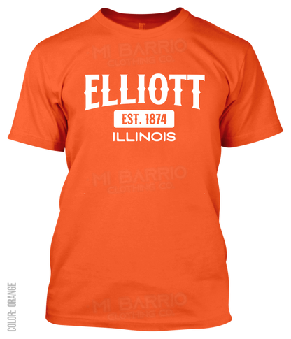 Elliott, Illinois Athletic T-Shirt