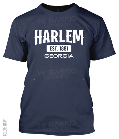 Harlem, Georgia Athletic T-Shirt