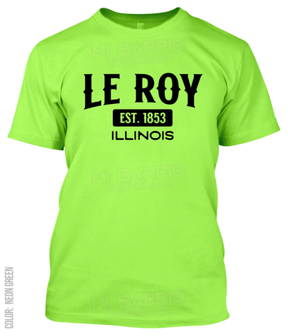 Le Roy, Illinois Athletic T-Shirt
