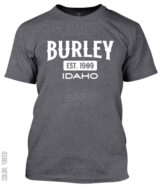Burley, Idaho Athletic T-Shirt