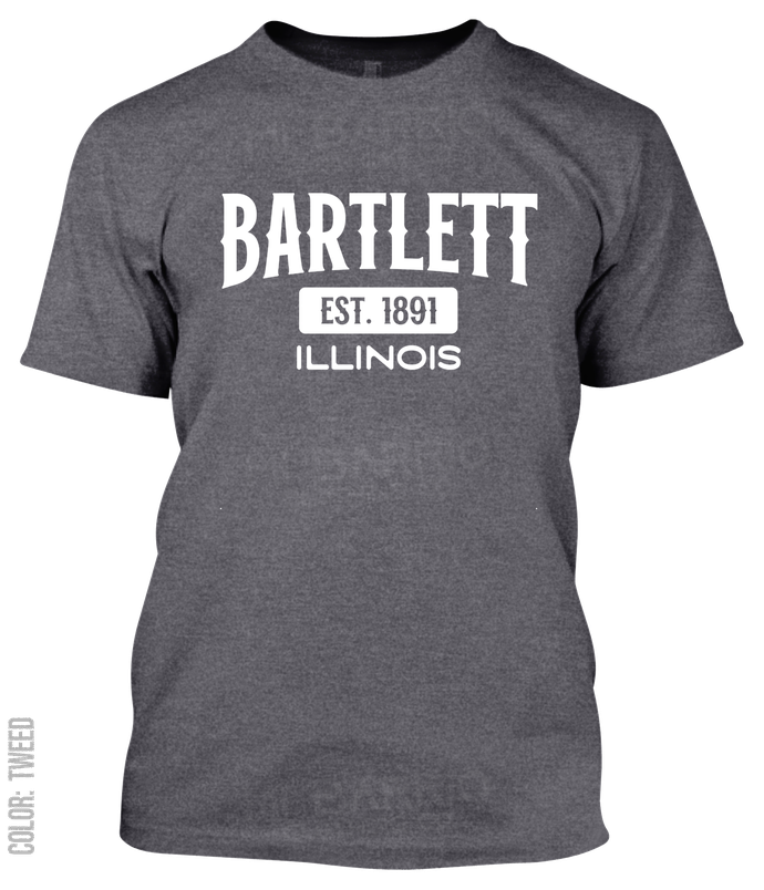 Bartlett, Illinois Athletic T-Shirt