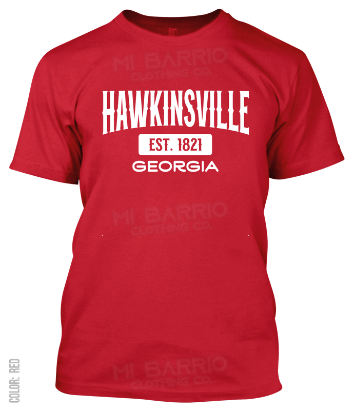 Hawkinsville, Georgia Athletic T-Shirt