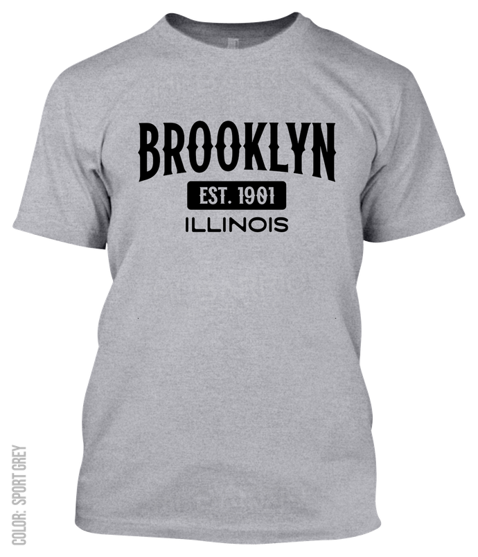 Brooklyn, Illinois Athletic T-Shirt