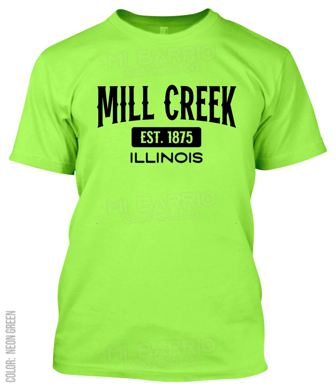 Mill Creek, Illinois Athletic T-Shirt