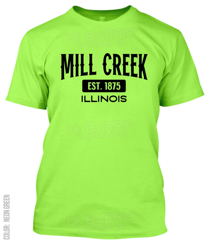 Mill Creek, Illinois Athletic T-Shirt