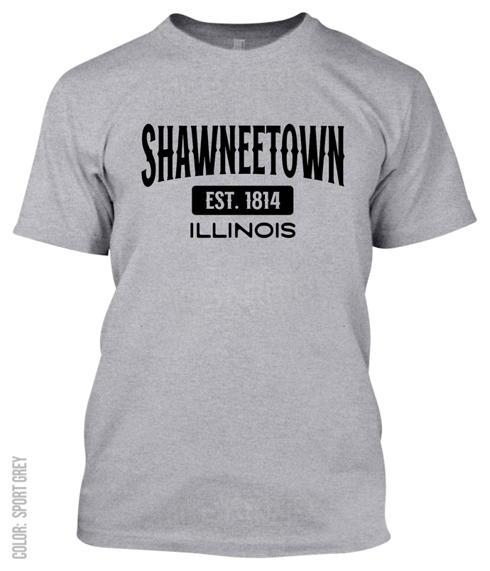 Shawneetown, Illinois Athletic T-Shirt