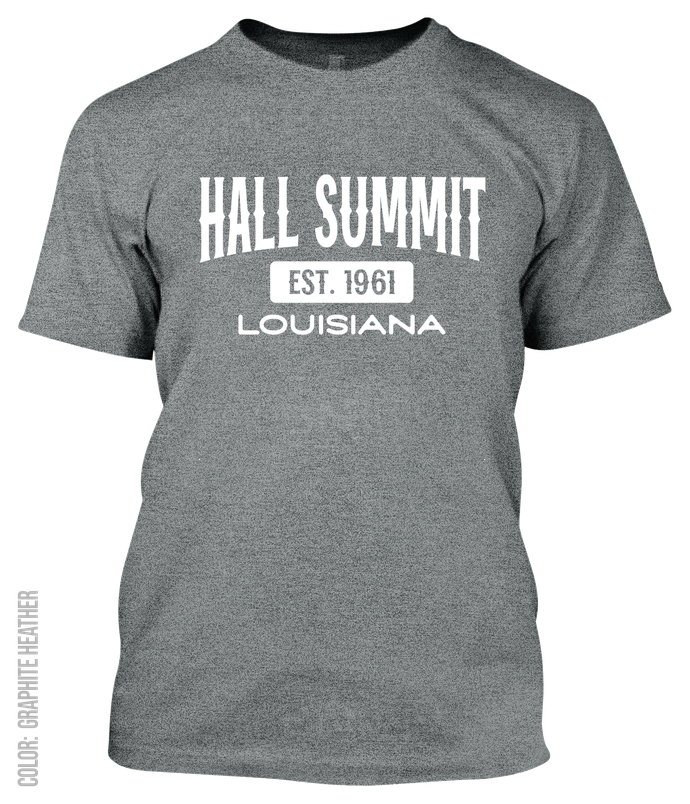 Hall Summit, Louisiana Athletic T-Shirt