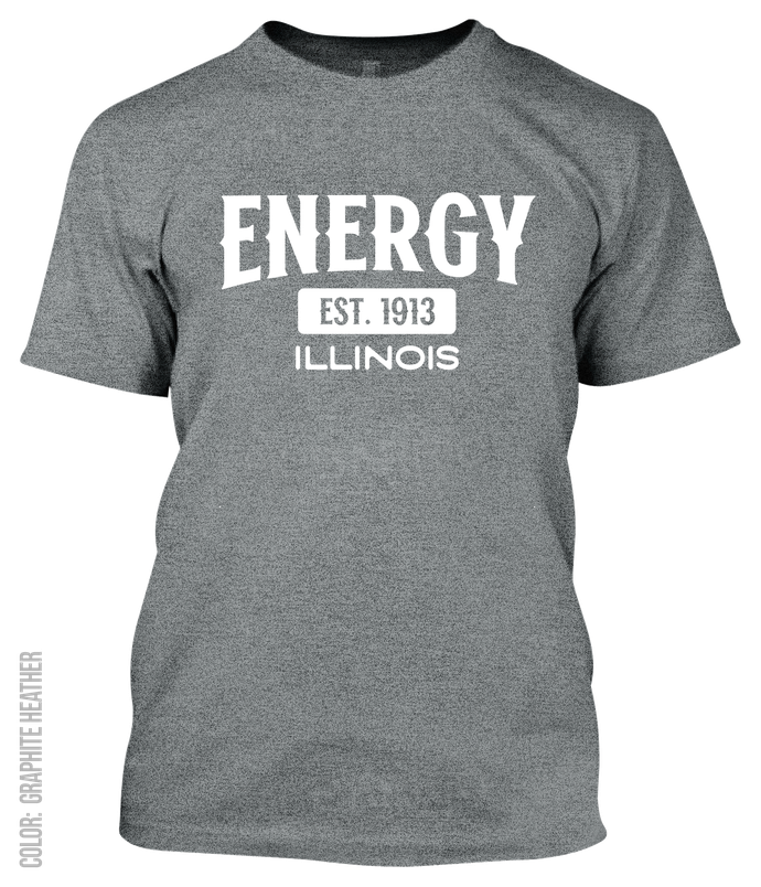 Energy, Illinois Athletic T-Shirt