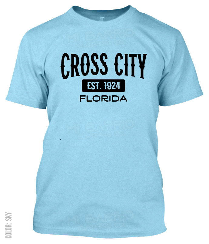 Cross City, Florida Athletic T-Shirt