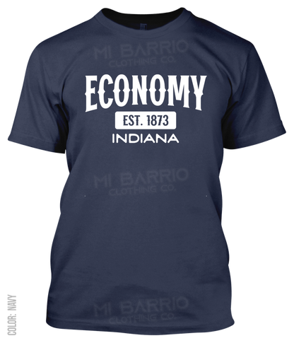 Economy, Indiana Athletic T-Shirt