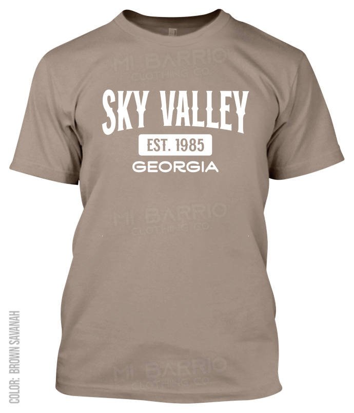 Sky Valley, Georgia Athletic T-Shirt
