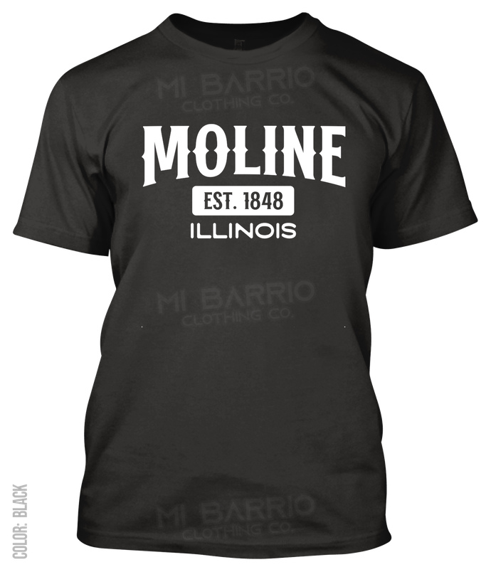 Moline, Illinois Athletic T-Shirt