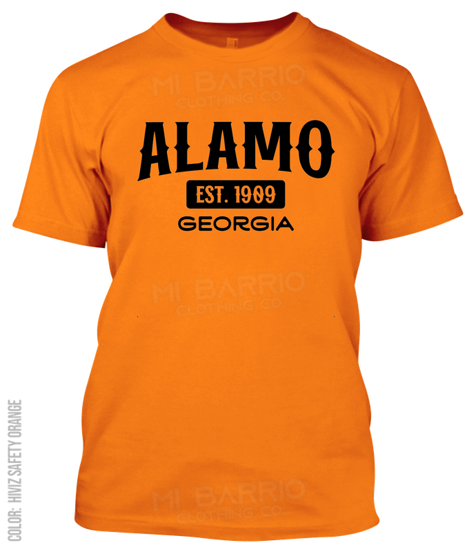 Alamo, Georgia Athletic T-Shirt