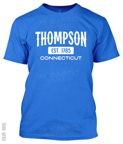 Thompson, Connecticut Athletic T-Shirt