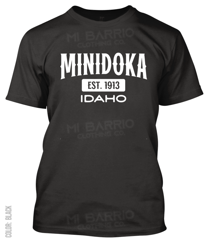 Minidoka, Idaho Athletic T-Shirt