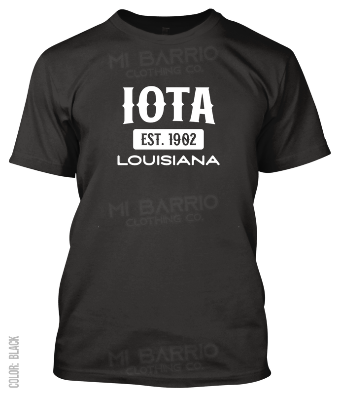 Iota, Louisiana Athletic T-Shirt