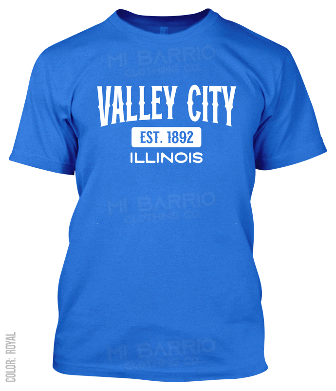 Valley City, Illinois Athletic T-Shirt