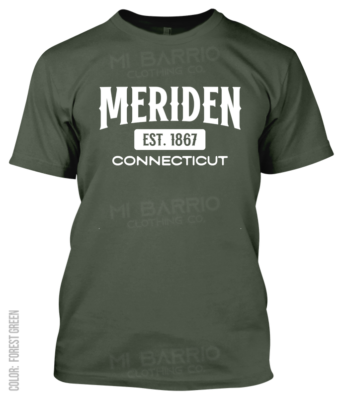 Meriden, Connecticut Athletic T-Shirt
