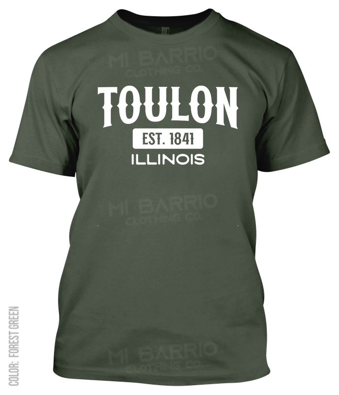 Toulon, Illinois Athletic T-Shirt