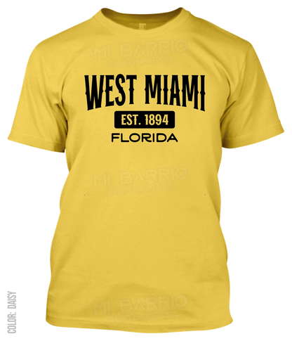 West Miami, Florida Athletic T-Shirt