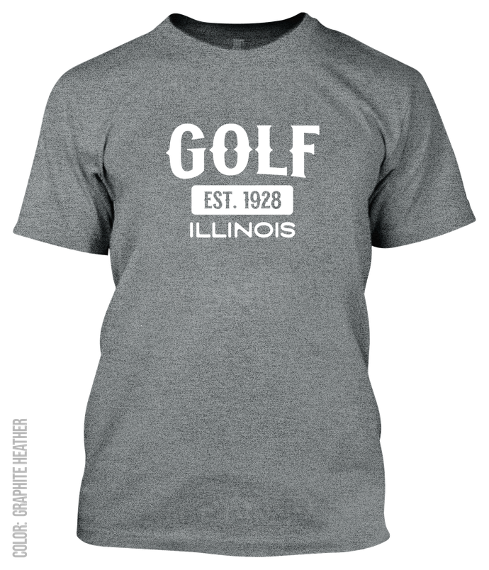 Golf, Illinois Athletic T-Shirt