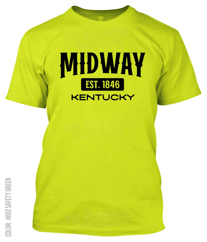 Midway, Kentucky Athletic T-Shirt