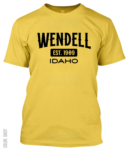 Wendell, Idaho Athletic T-Shirt