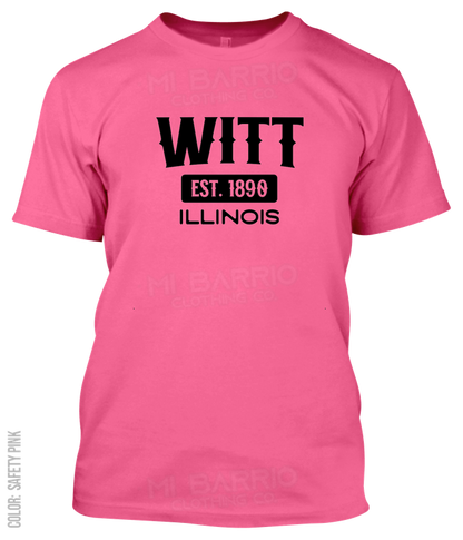 Witt, Illinois Athletic T-Shirt