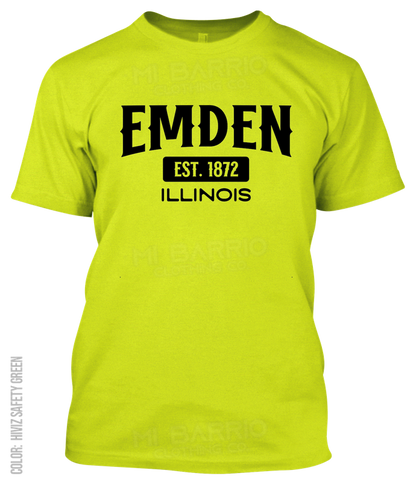 Emden, Illinois Athletic T-Shirt