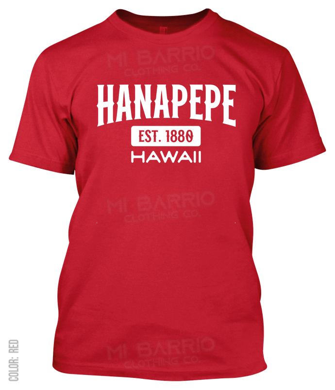 Hanapepe, Hawaii Athletic T-Shirt