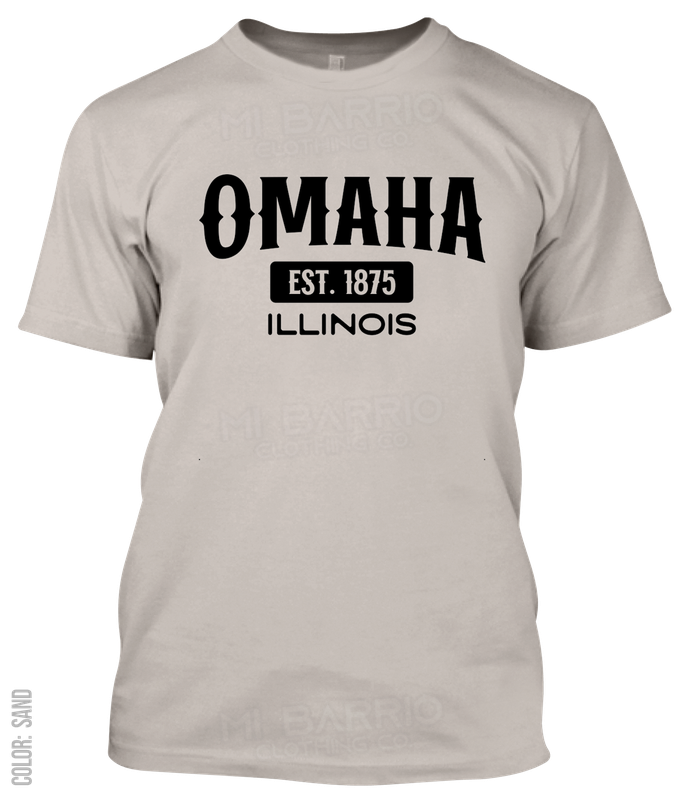 Omaha, Illinois Athletic T-Shirt