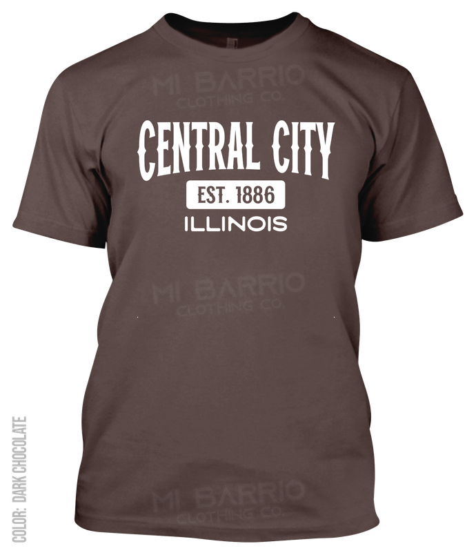 Central City, Illinois Athletic T-Shirt