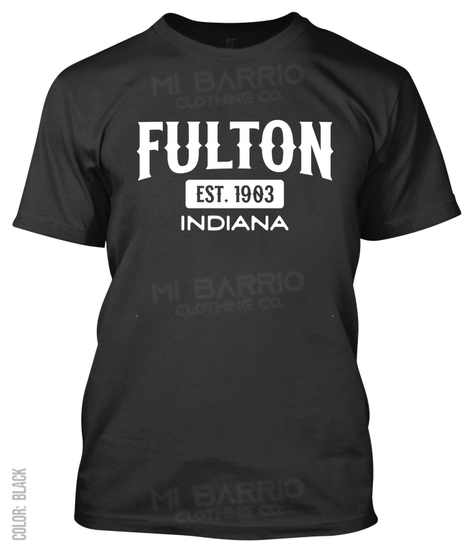 Fulton, Indiana Athletic T-Shirt