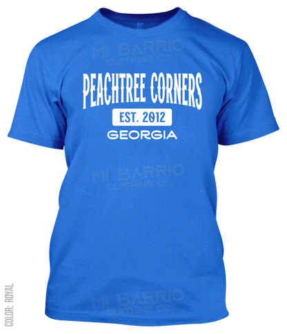 Peachtree Corners, Georgia Athletic T-Shirt