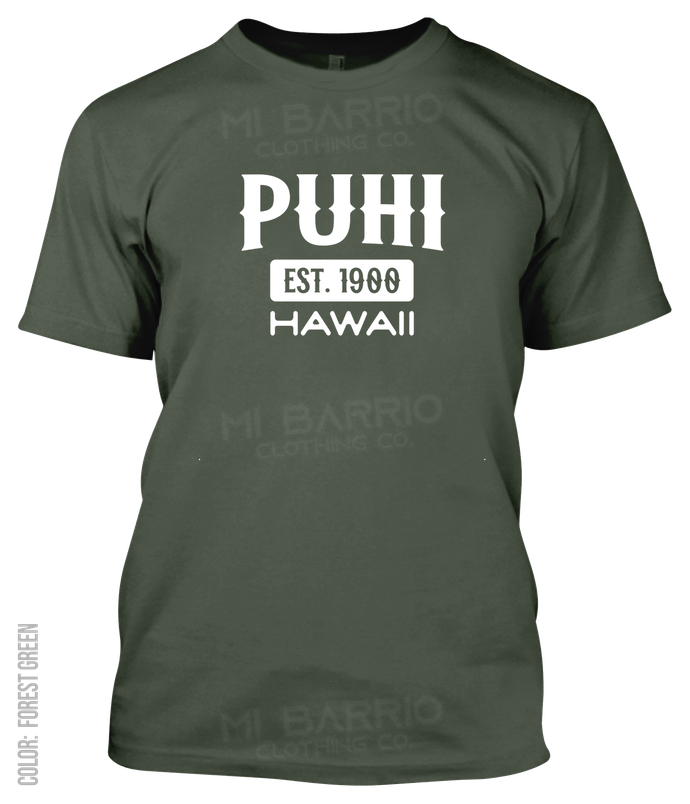 Puhi, Hawaii Athletic T-Shirt