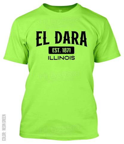 El Dara, Illinois Athletic T-Shirt
