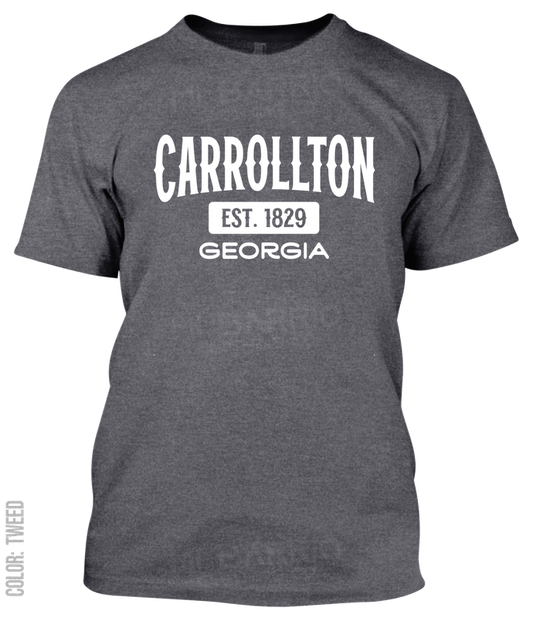 Carrollton, Georgia Athletic T-Shirt