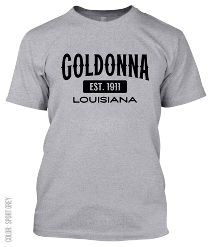 Goldonna, Louisiana Athletic T-Shirt
