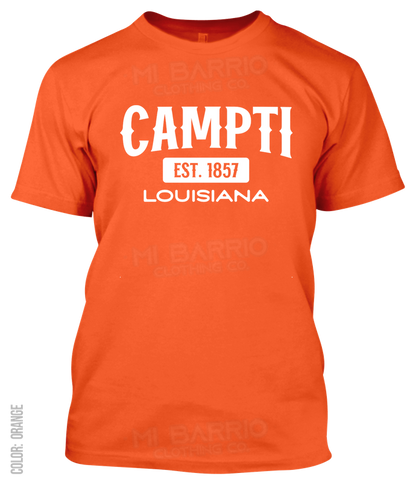 Campti, Louisiana Athletic T-Shirt