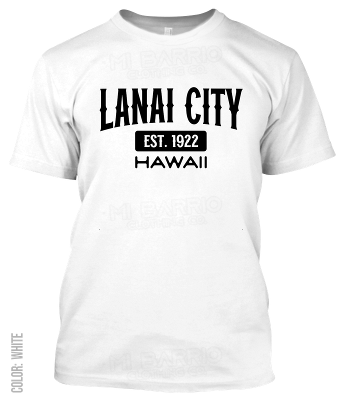 Lanai City, Hawaii Athletic T-Shirt