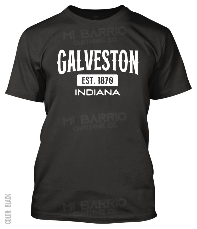 Galveston, Indiana Athletic T-Shirt