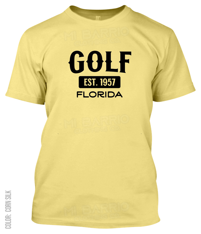 Golf, Florida Athletic T-Shirt