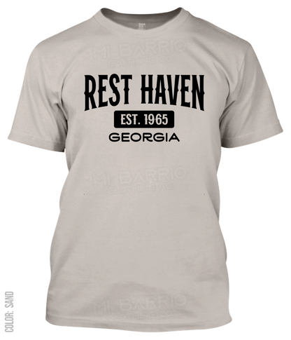 Rest Haven, Georgia Athletic T-Shirt