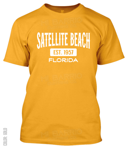 Satellite Beach, Florida Athletic T-Shirt