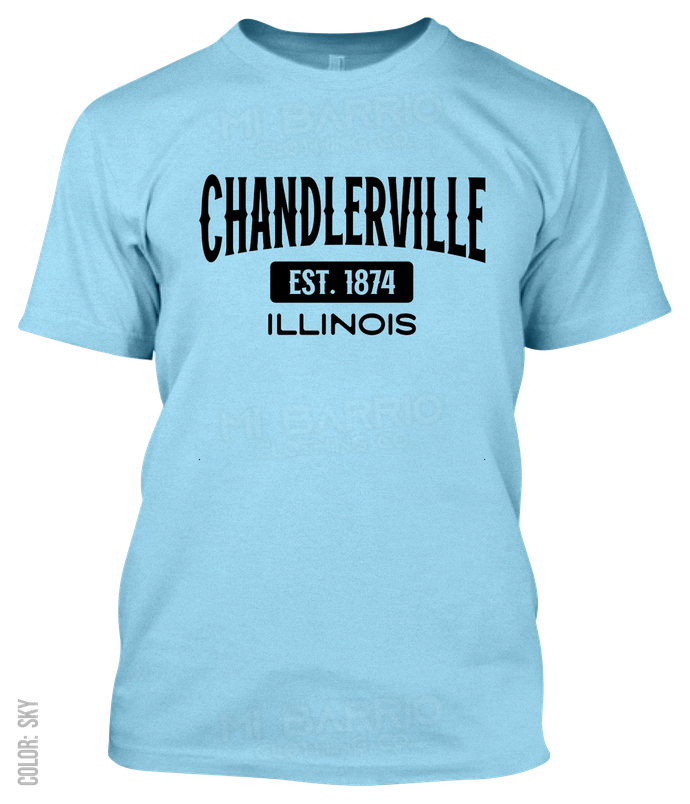 Chandlerville, Illinois Athletic T-Shirt