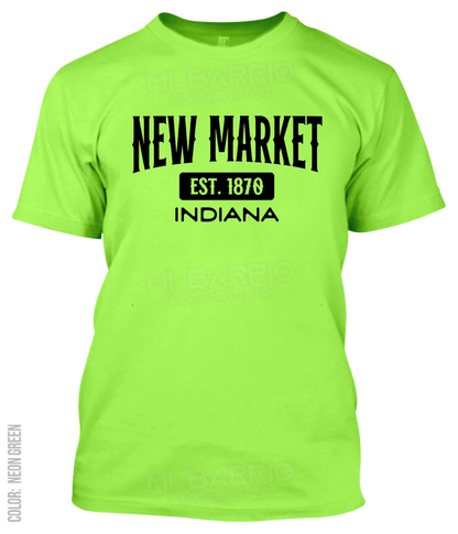New Market, Indiana Athletic T-Shirt