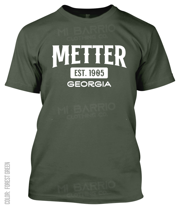 Metter, Georgia Athletic T-Shirt
