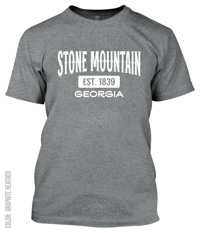 Stone Mountain, Georgia Athletic T-Shirt