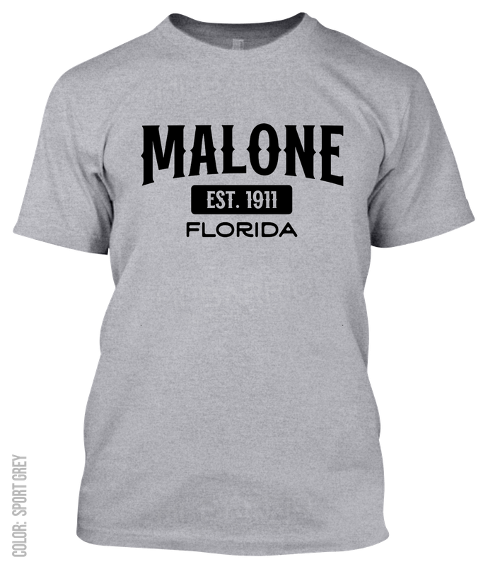 Malone, Florida Athletic T-Shirt