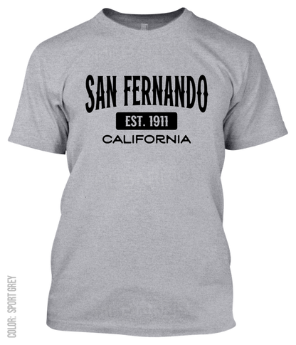 San Fernando, California Athletic T-Shirt
